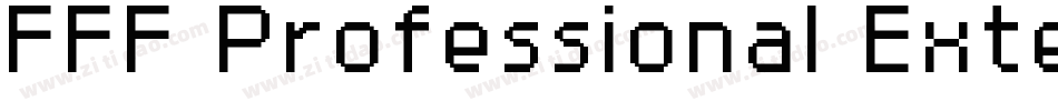 FFF Professional Extended字体转换
